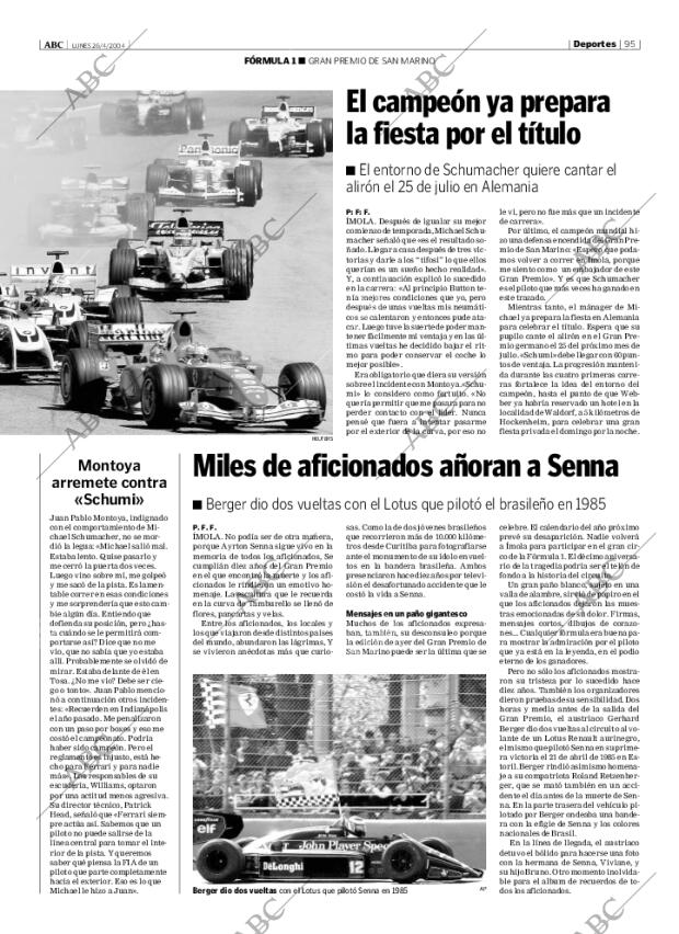 ABC MADRID 26-04-2004 página 95