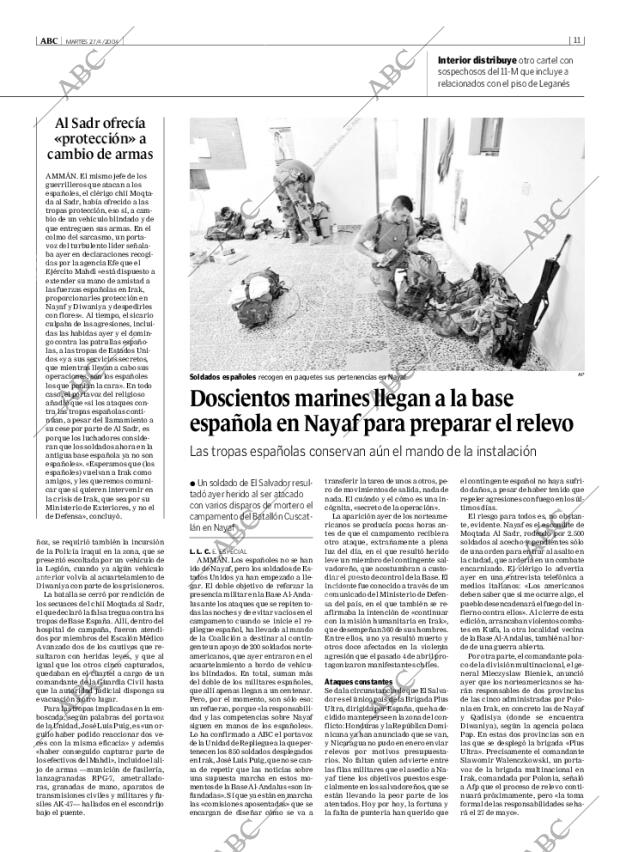 ABC MADRID 27-04-2004 página 11