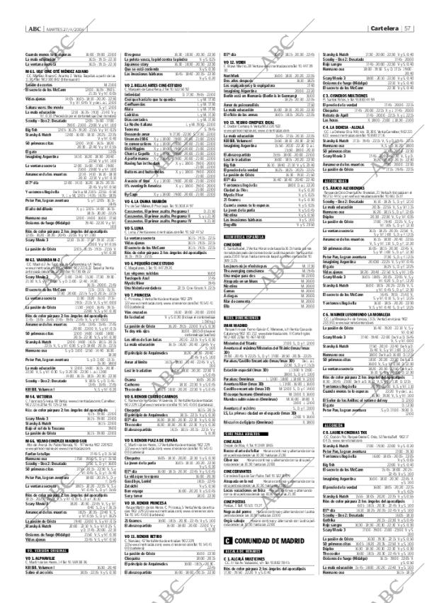 ABC MADRID 27-04-2004 página 57