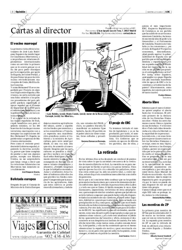 ABC MADRID 27-04-2004 página 8