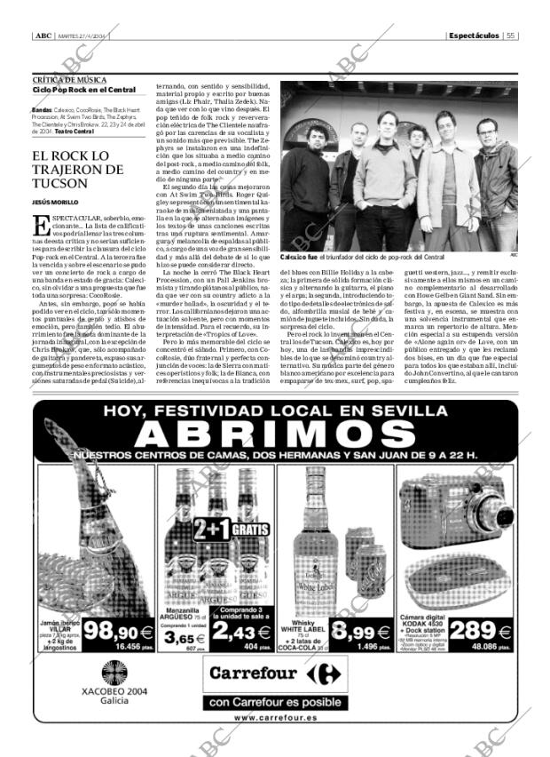 ABC SEVILLA 27-04-2004 página 55