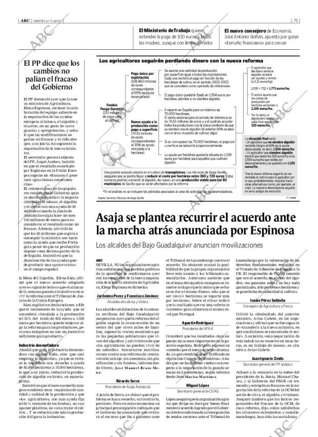 ABC SEVILLA 27-04-2004 página 71