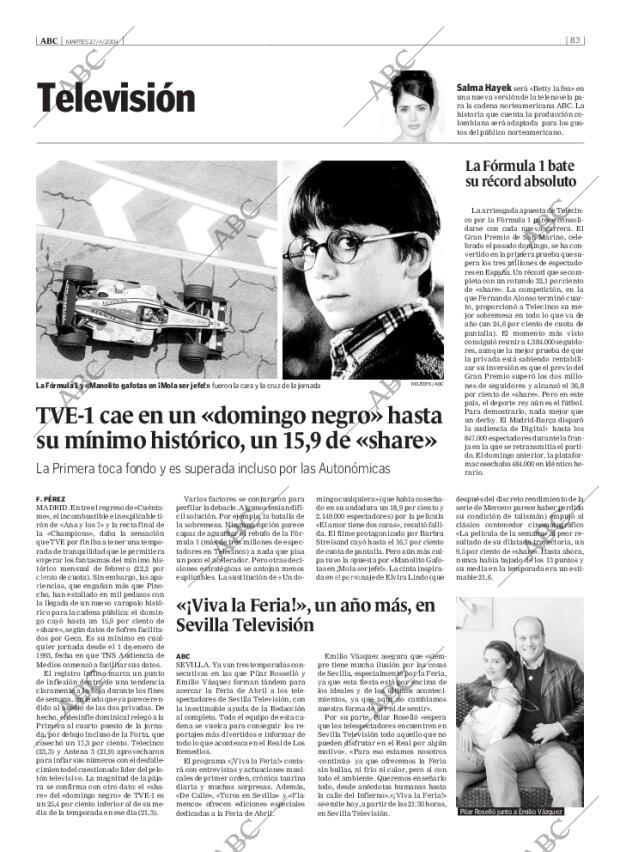 ABC SEVILLA 27-04-2004 página 83