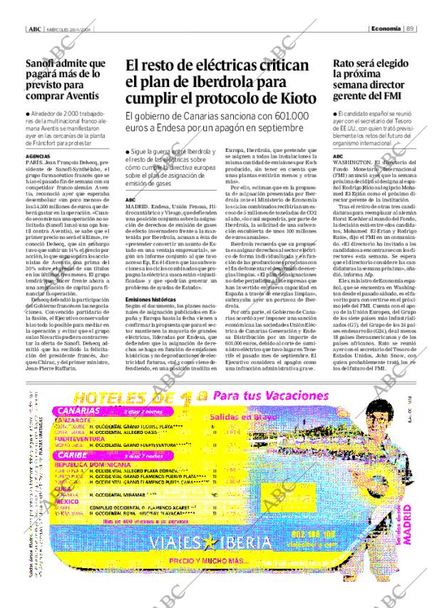 ABC MADRID 28-04-2004 página 89