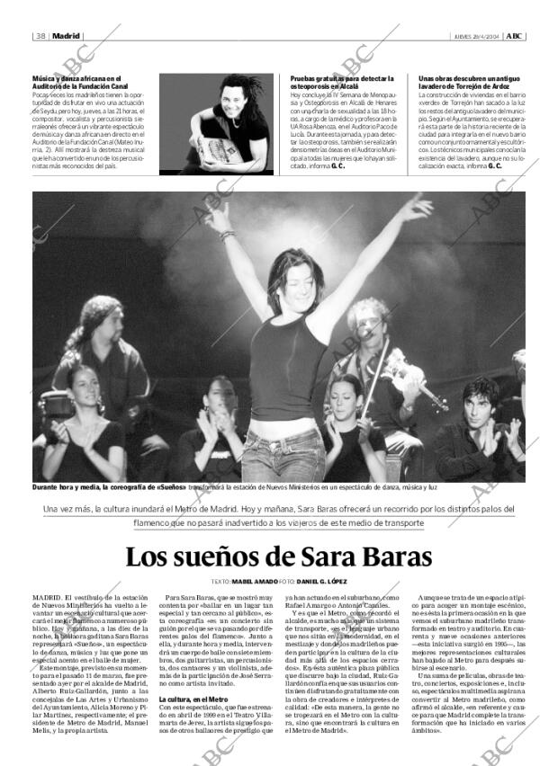 ABC MADRID 29-04-2004 página 38