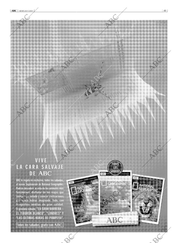 ABC MADRID 29-04-2004 página 49