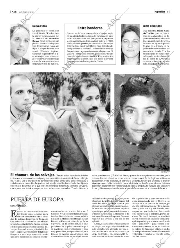 ABC MADRID 29-04-2004 página 5