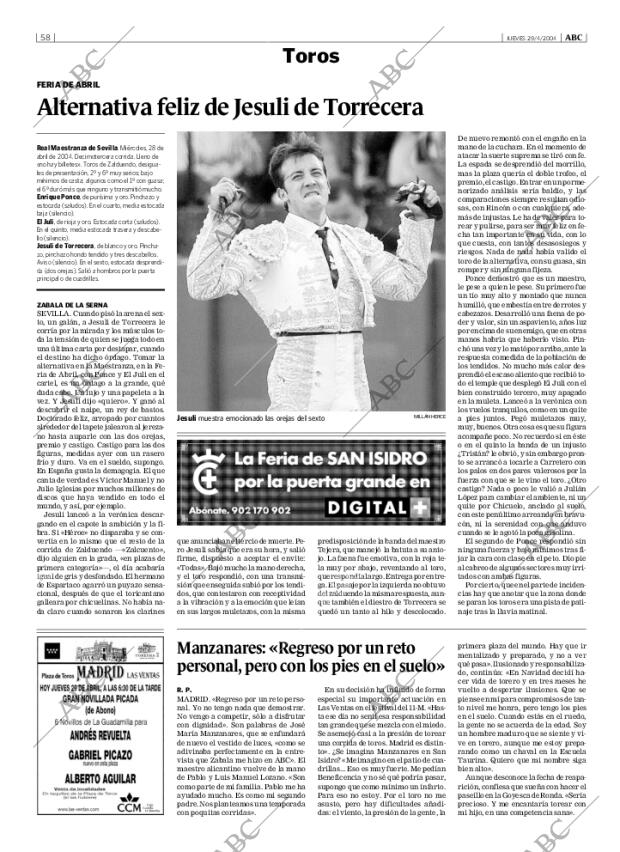 ABC MADRID 29-04-2004 página 58