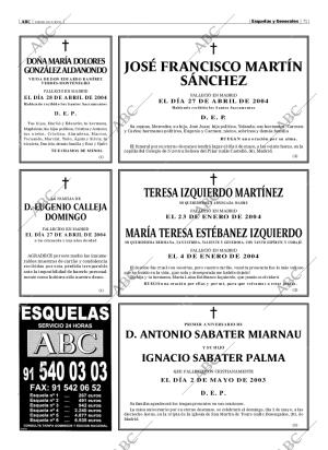 ABC MADRID 29-04-2004 página 71