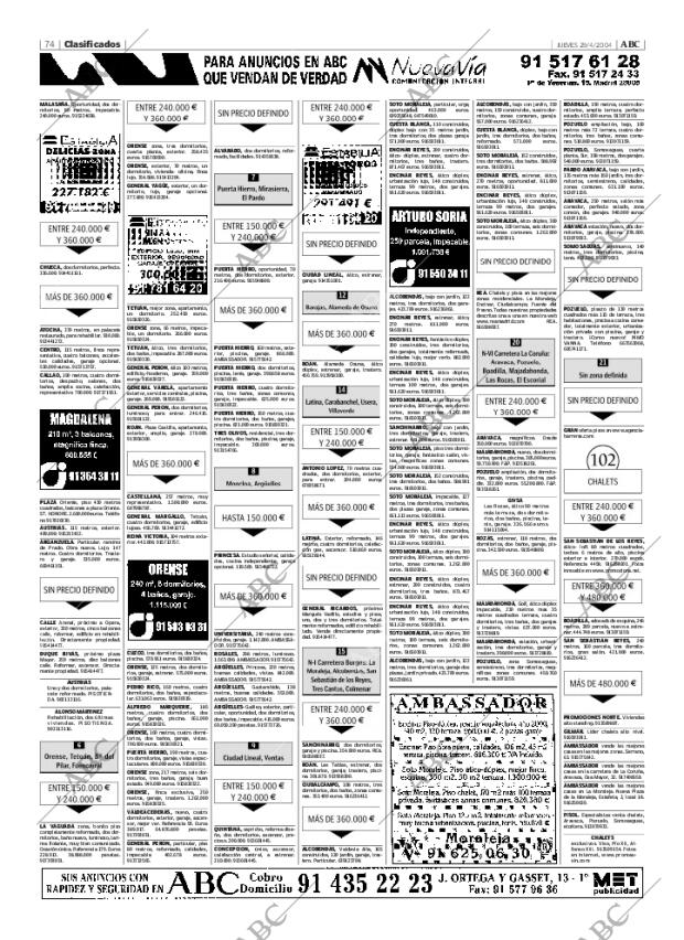 ABC MADRID 29-04-2004 página 74