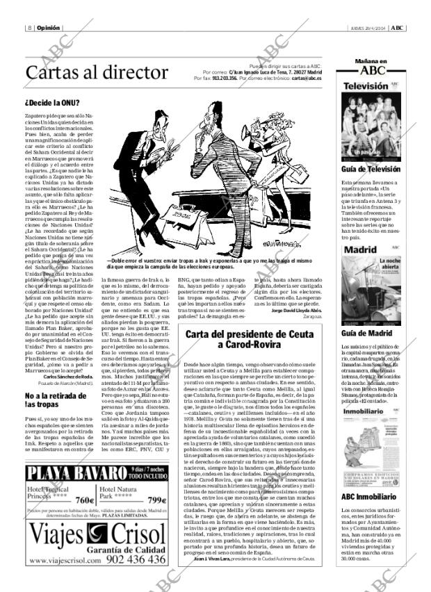 ABC MADRID 29-04-2004 página 8