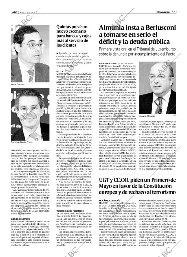 ABC MADRID 29-04-2004 página 87