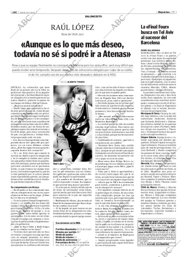 ABC MADRID 29-04-2004 página 97