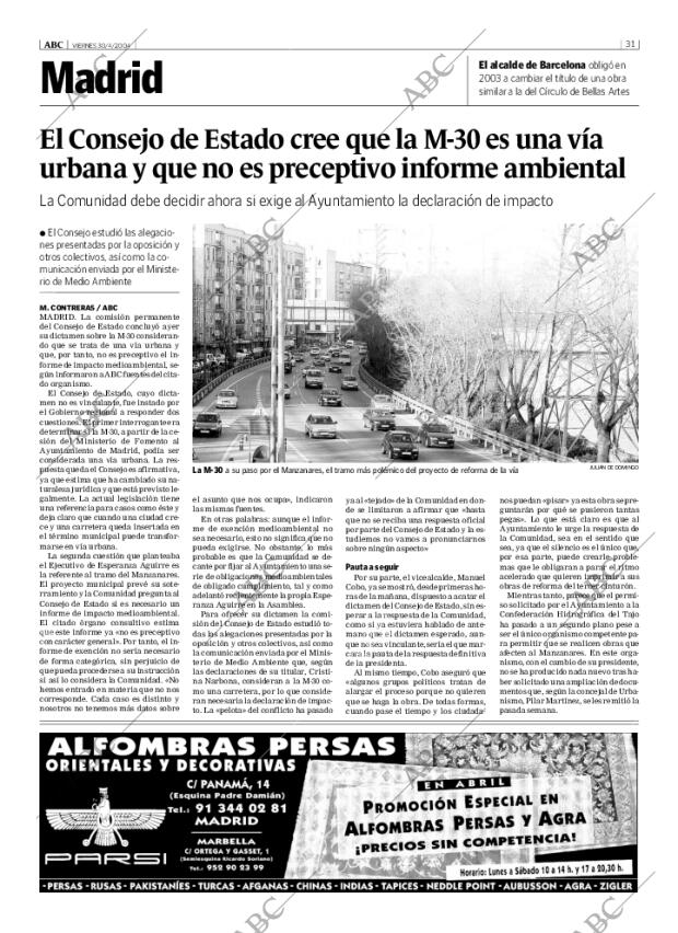 ABC MADRID 30-04-2004 página 31