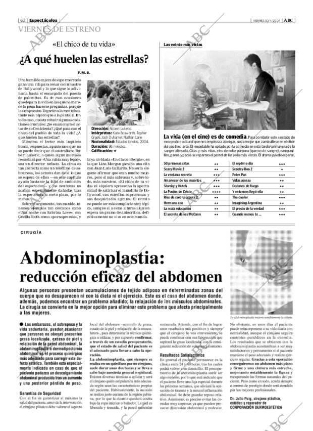 ABC MADRID 30-04-2004 página 62