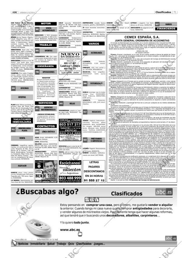 ABC CORDOBA 01-05-2004 página 71