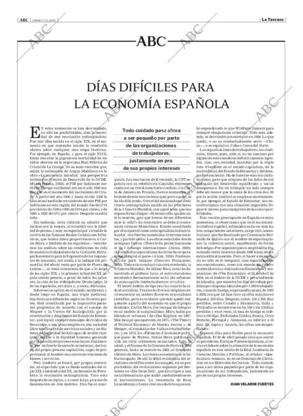 ABC MADRID 01-05-2004 página 3