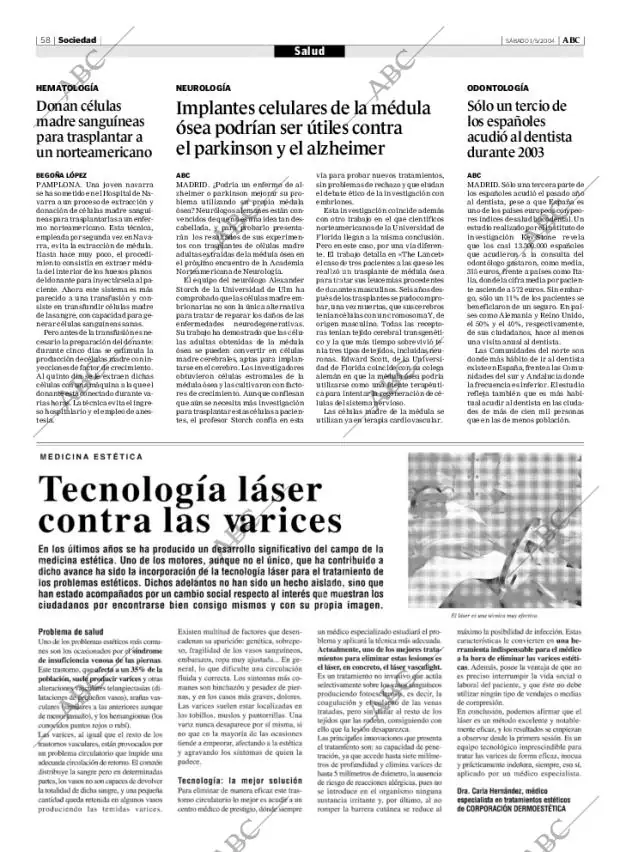 ABC MADRID 01-05-2004 página 58