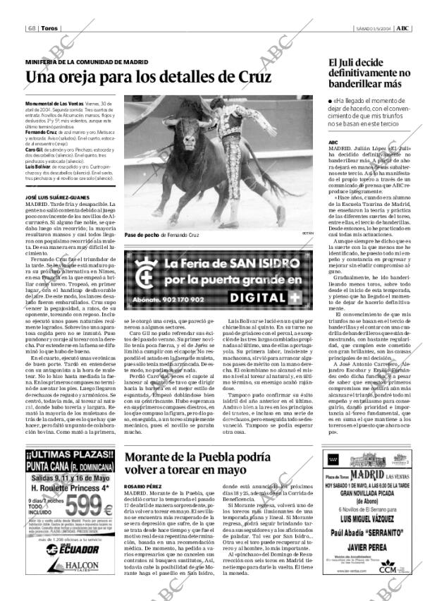 ABC MADRID 01-05-2004 página 68