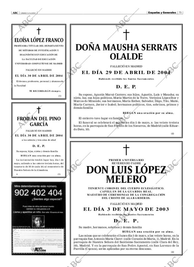 ABC MADRID 01-05-2004 página 79