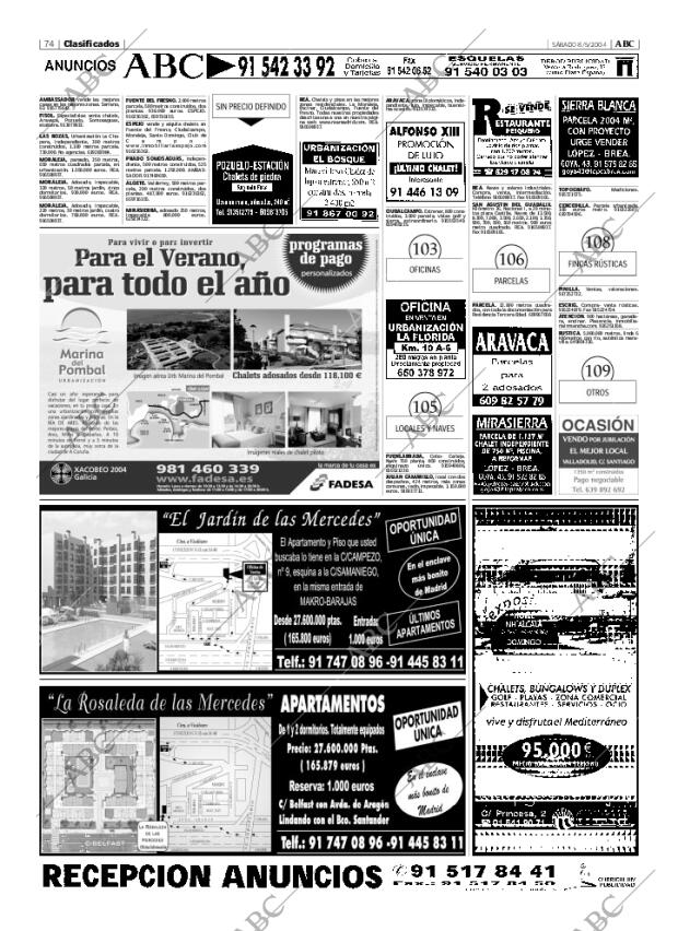 ABC MADRID 08-05-2004 página 74