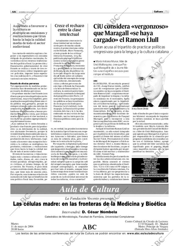 ABC MADRID 09-05-2004 página 71