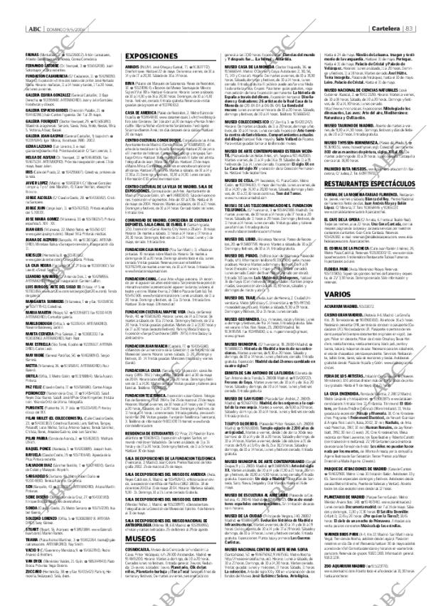 ABC MADRID 09-05-2004 página 83