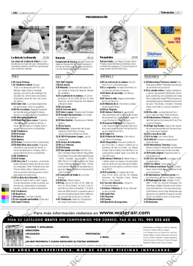 ABC MADRID 10-05-2004 página 107
