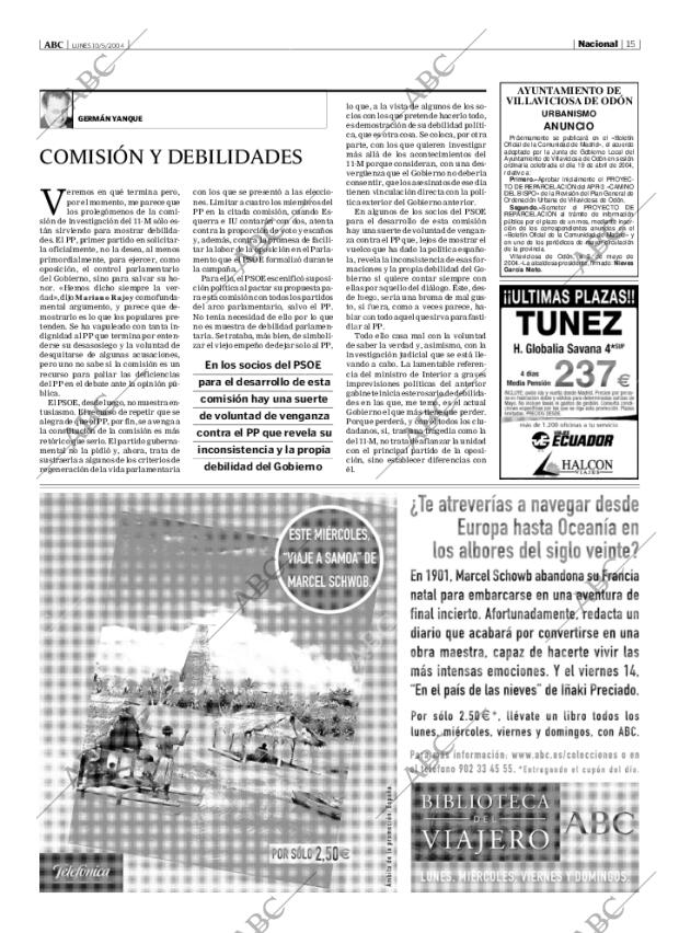 ABC MADRID 10-05-2004 página 15