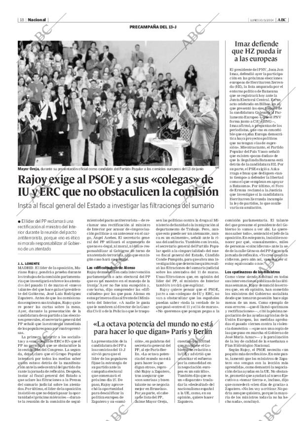 ABC MADRID 10-05-2004 página 18