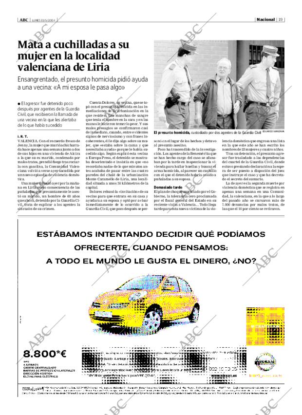 ABC MADRID 10-05-2004 página 19