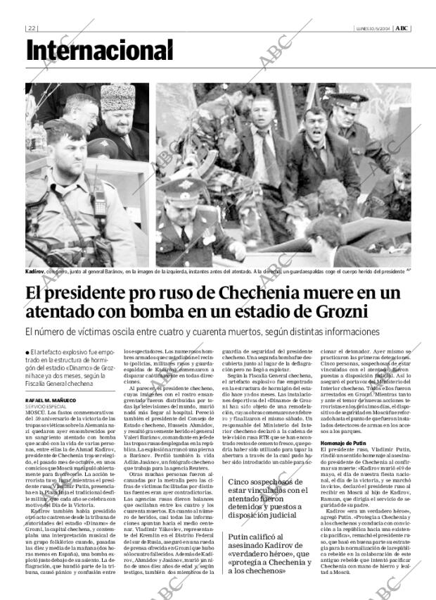 ABC MADRID 10-05-2004 página 22