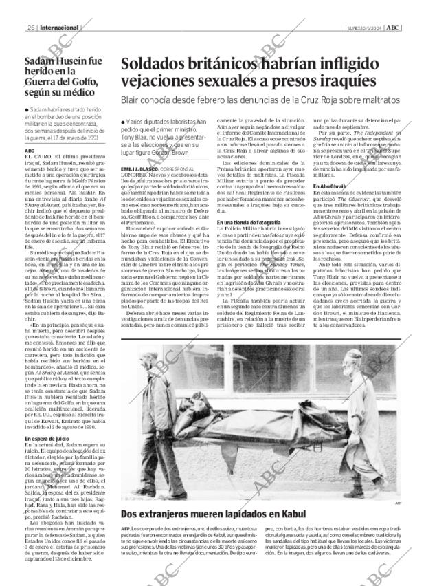 ABC MADRID 10-05-2004 página 26