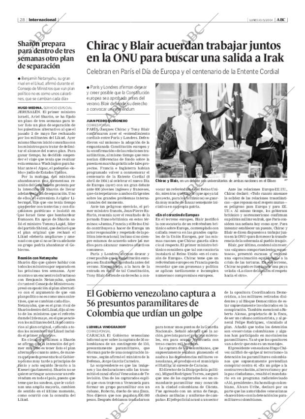 ABC MADRID 10-05-2004 página 28