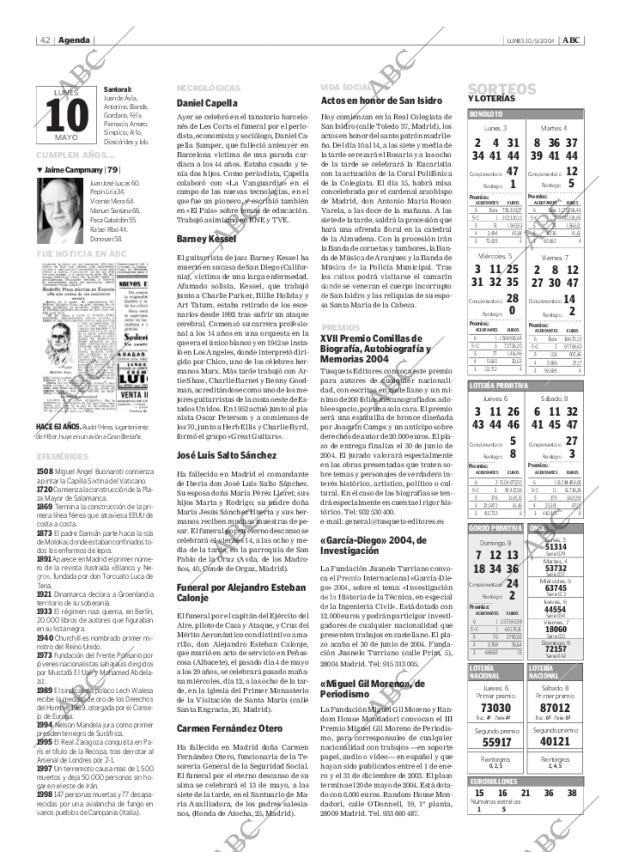 ABC MADRID 10-05-2004 página 42