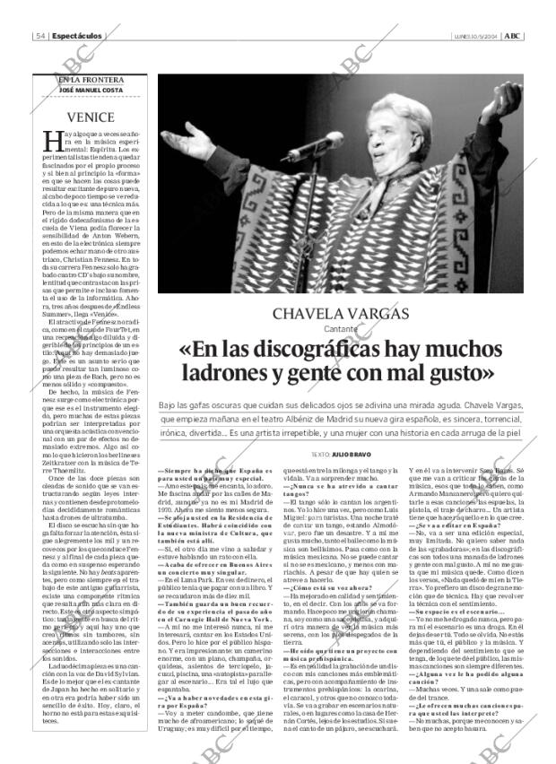 ABC MADRID 10-05-2004 página 54