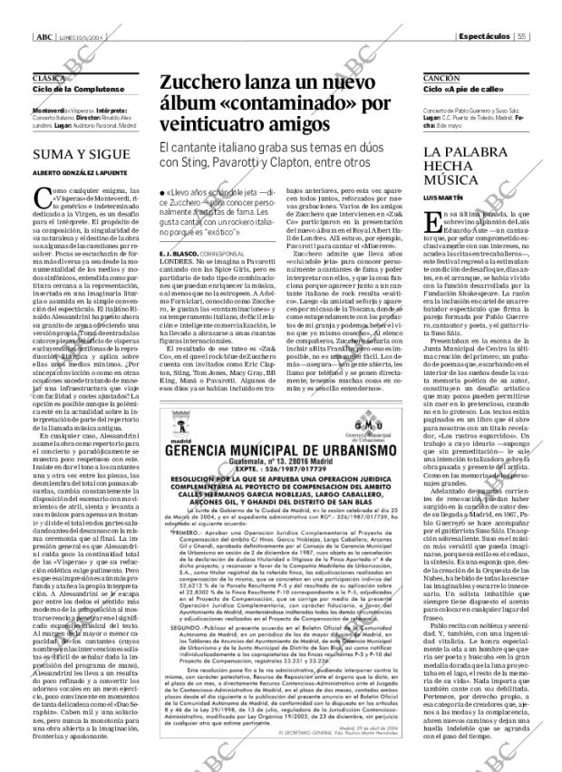 ABC MADRID 10-05-2004 página 55