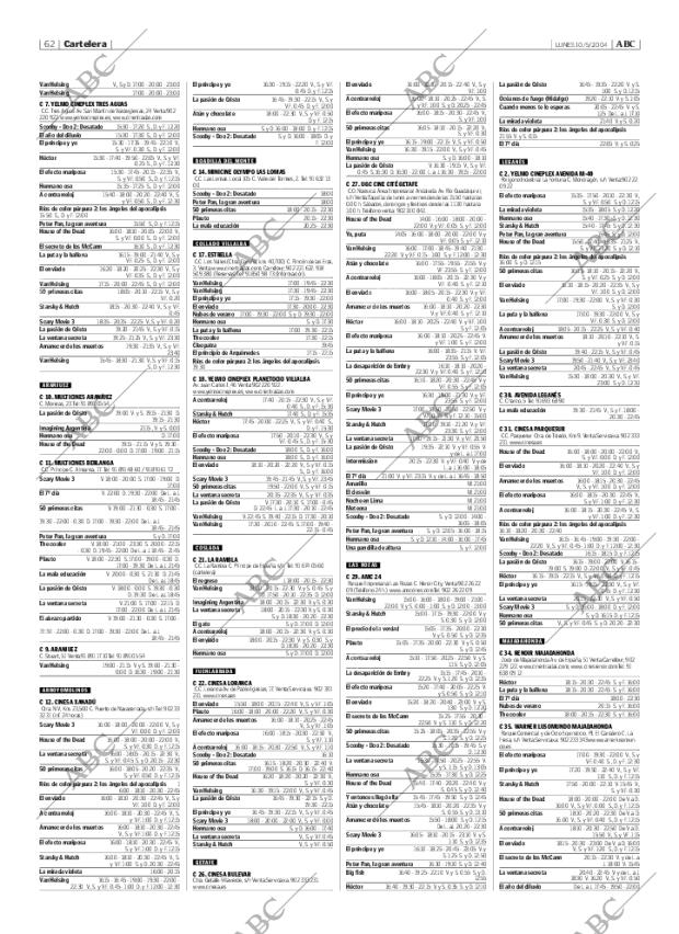 ABC MADRID 10-05-2004 página 62