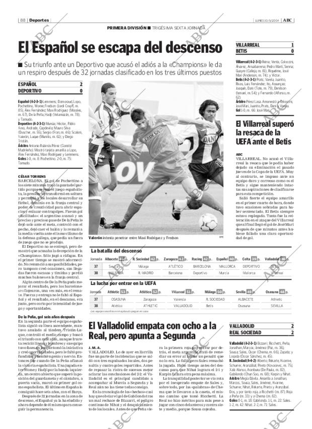 ABC MADRID 10-05-2004 página 88