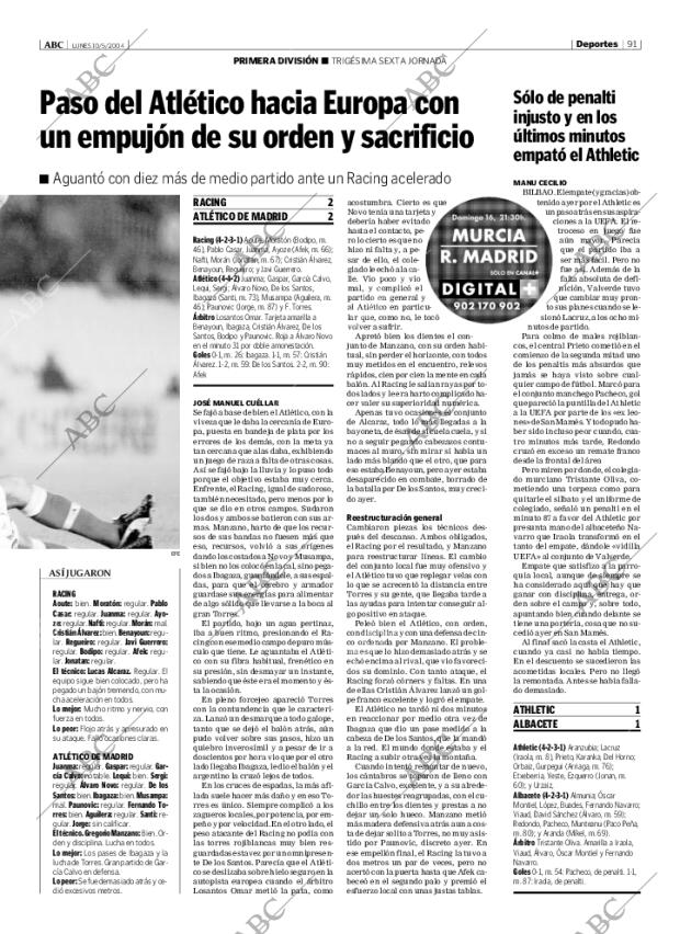 ABC MADRID 10-05-2004 página 91