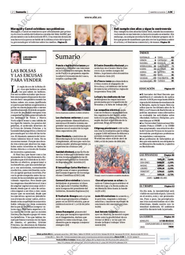 ABC MADRID 11-05-2004 página 2