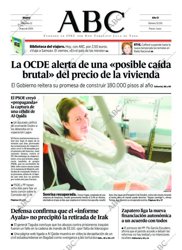 ABC MADRID 12-05-2004 página 1