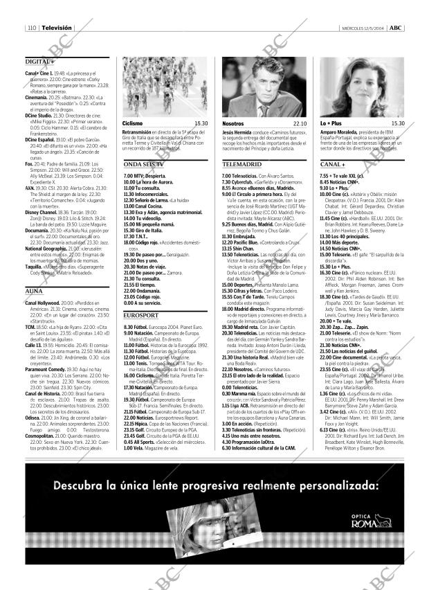 ABC MADRID 12-05-2004 página 110