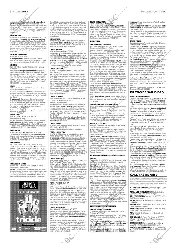 ABC MADRID 12-05-2004 página 72