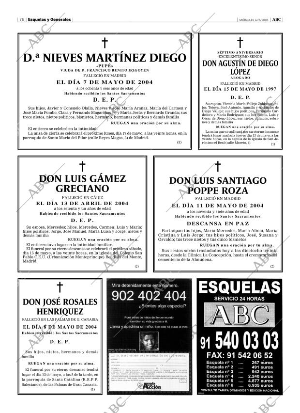 ABC MADRID 12-05-2004 página 76
