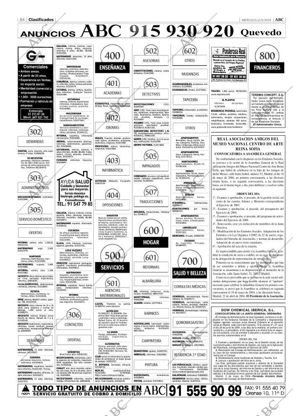 ABC MADRID 12-05-2004 página 84
