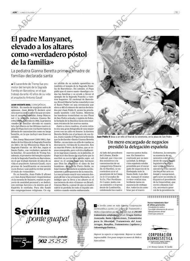 ABC SEVILLA 17-05-2004 página 51