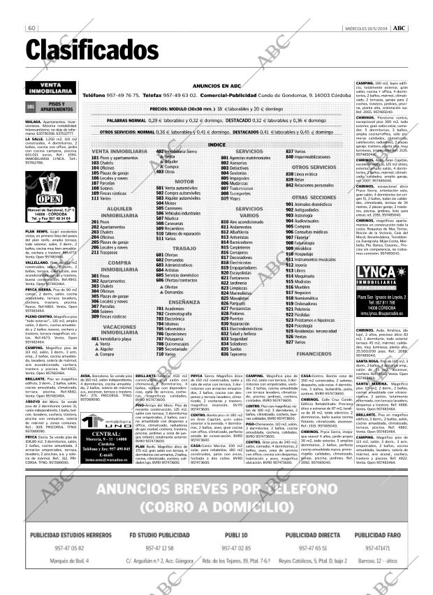 ABC CORDOBA 19-05-2004 página 60