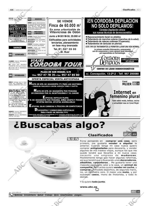 ABC CORDOBA 19-05-2004 página 63