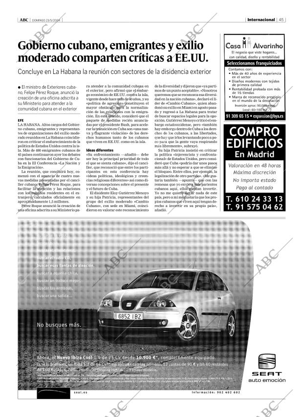 ABC MADRID 23-05-2004 página 45